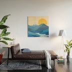 Minimalistic Landscape 10   Wood Wall Art Gallery Image 2