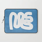 Baby Blue Wiggle Run Laptop Sleeve Gallery Image 1