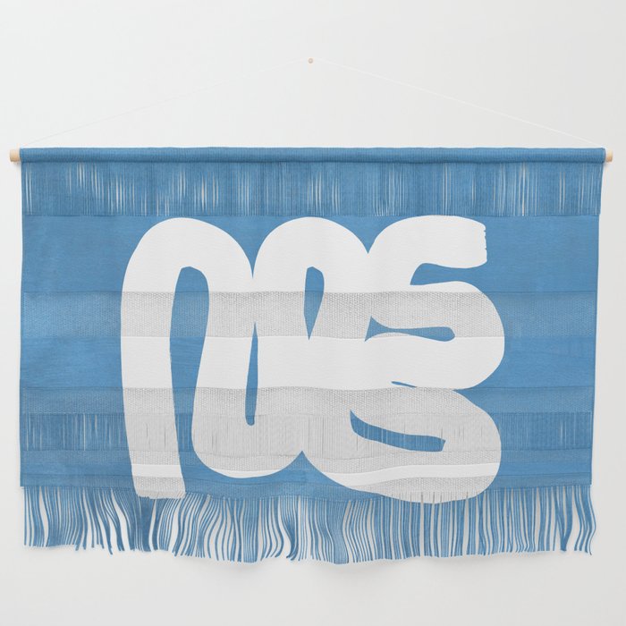 Baby Blue Wiggle Run Wall Hanging Gallery Image 1