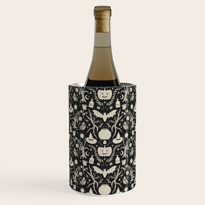 Spooky Things Two Tone - Black Beige Wine Chiller Gallery Image 2