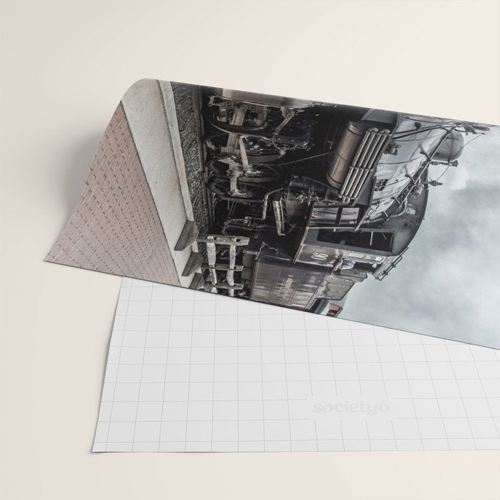 Strasburg Railroad Vintage Steam Locomotive Baldwin Train Engine Pennsylvania Wrapping Paper Gallery Image 2