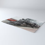 Strasburg Railroad Vintage Steam Locomotive Baldwin Train Engine Pennsylvania Rug Gallery Image 3