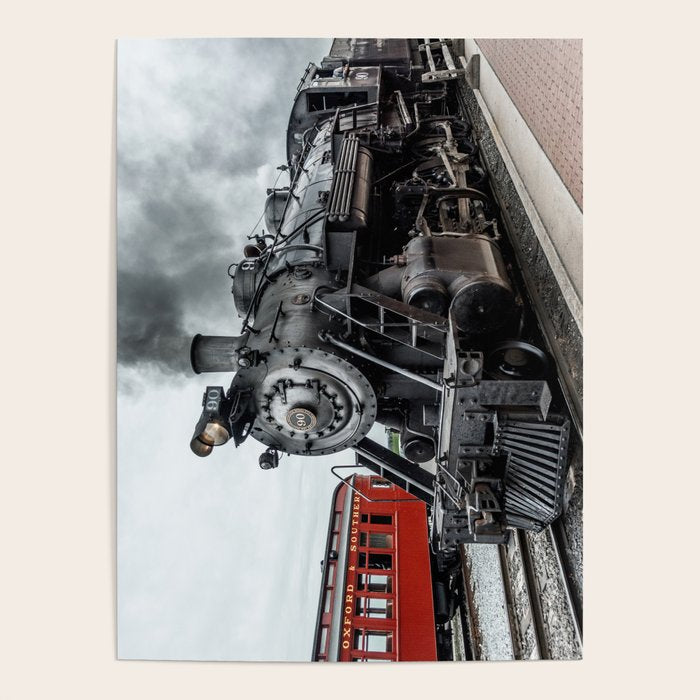 Strasburg Railroad Vintage Steam Locomotive Baldwin Train Engine Pennsylvania Poster Gallery Image 1