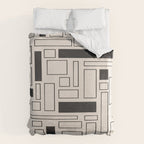 Lines in Motion 1 Duvet Cover Gallery Image 6