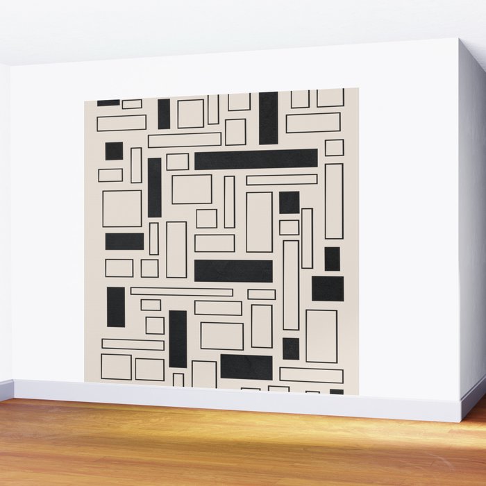 Lines in Motion 1 Wall Mural Gallery Image 2