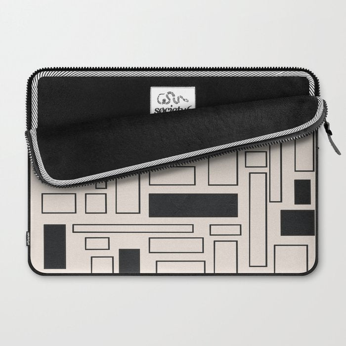 Lines in Motion 1 Laptop Sleeve Gallery Image 2
