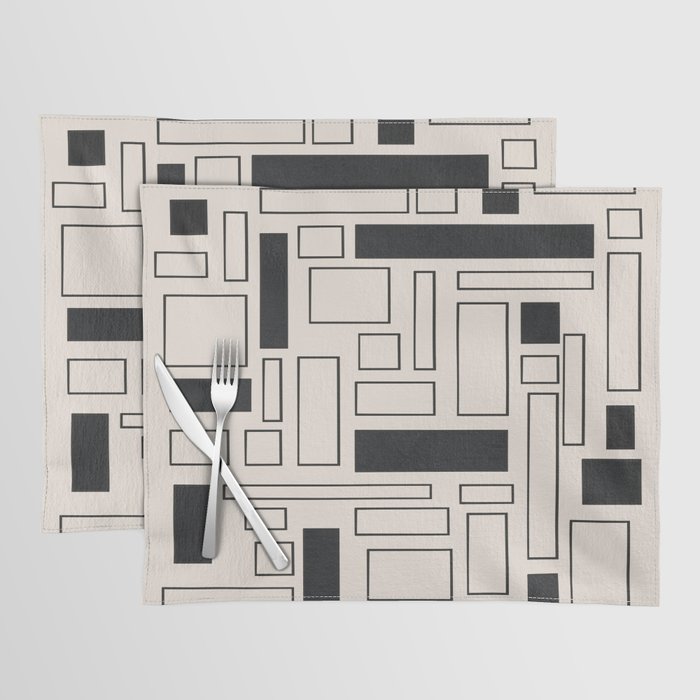 Lines in Motion 1 Placemat Gallery Image 1
