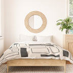Lines in Motion 1 Duvet Cover Gallery Image 3