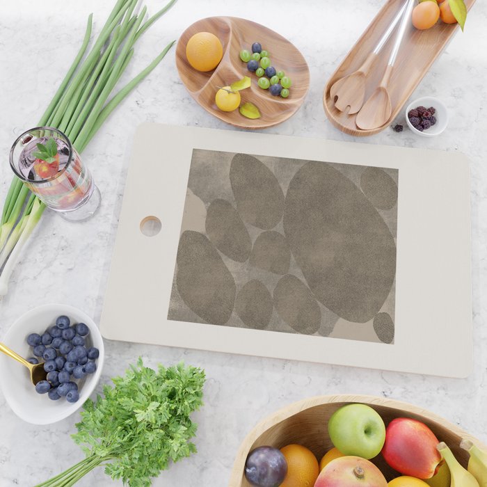 Abstract Composition Objects Cutting Board Gallery Image 2