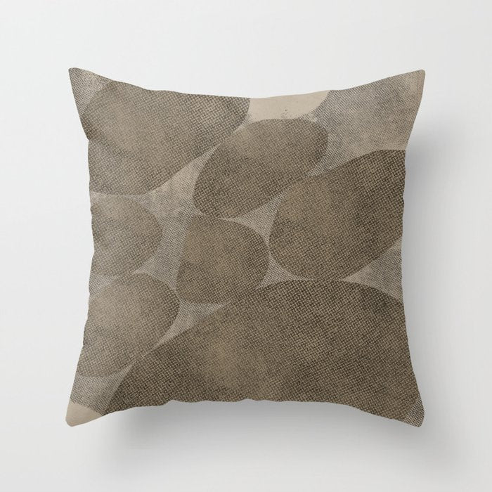 Abstract Composition Objects Throw Pillow Gallery Image 6