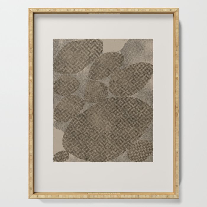 Abstract Composition Objects Serving Tray Gallery Image 1