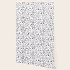 Lots of dogs doggy faces pattern Wallpaper Gallery Image 2