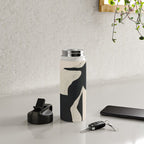 Abstract Minimal Horse 5 Water Bottle Gallery Image 4