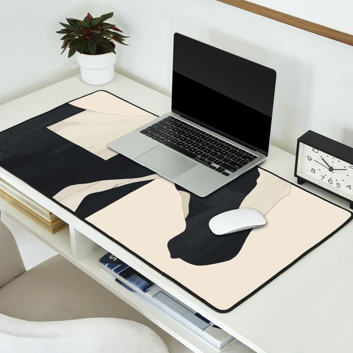 Abstract Minimal Horse 5 Desk Mat Gallery Image 2