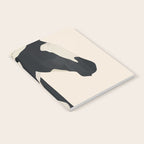 Abstract Minimal Horse 5 Notebook Gallery Image 2