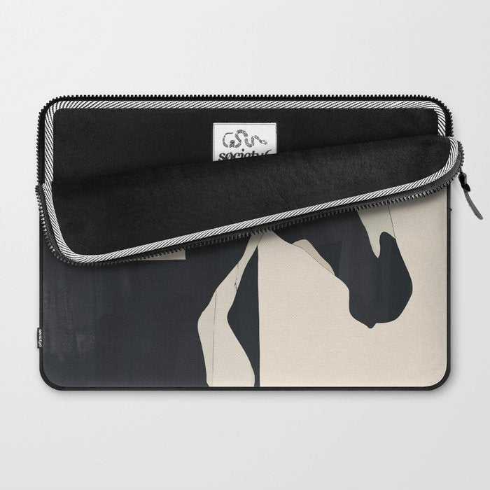 Abstract Minimal Horse 5 Laptop Sleeve Gallery Image 2