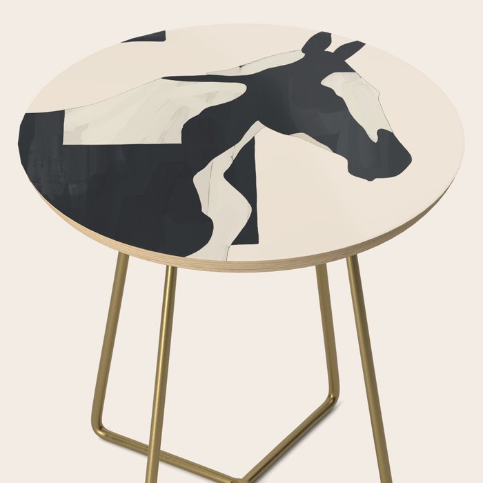 Abstract Minimal Horse 5 Side Table Gallery Image 2
