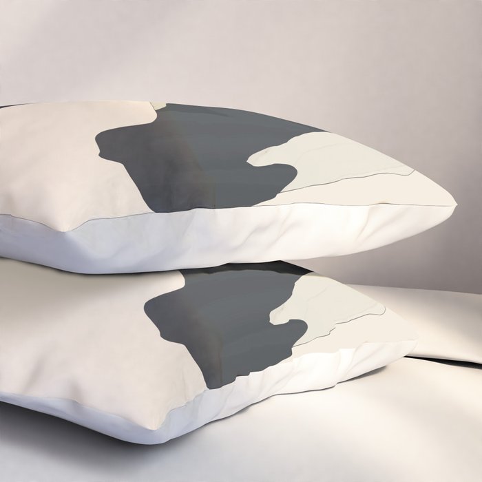 Abstract Minimal Horse 5 Pillow Sham Gallery Image 3