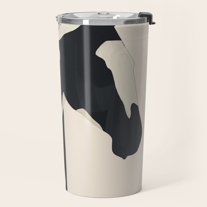 Abstract Minimal Horse 5 Travel Mug Gallery Image 2