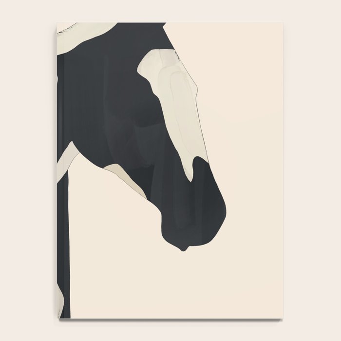 Abstract Minimal Horse 5 Notebook Gallery Image 4