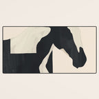 Abstract Minimal Horse 5 Desk Mat Gallery Image 3