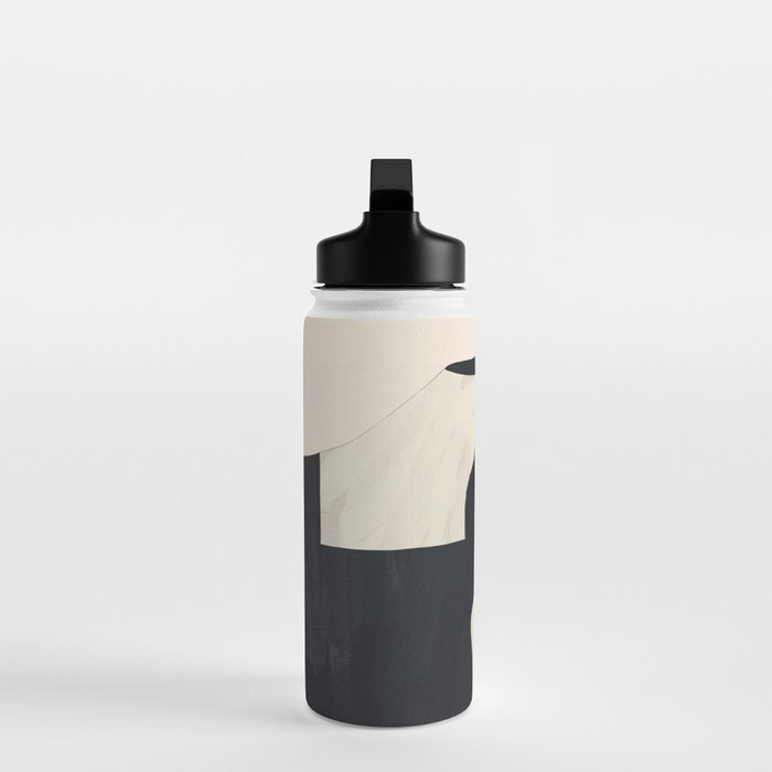 Abstract Minimal Horse 5 Water Bottle Gallery Image 3