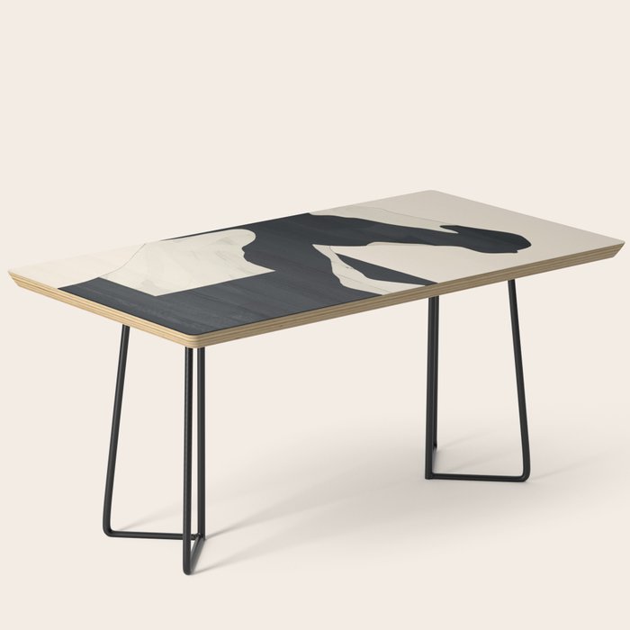 Abstract Minimal Horse 5 Coffee Table Gallery Image 1
