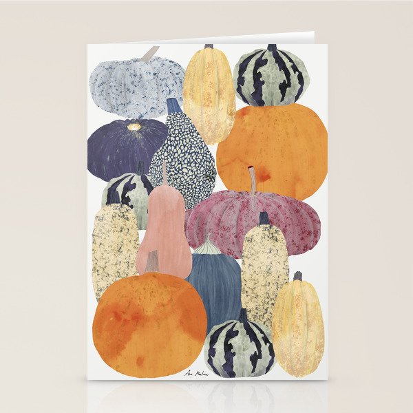 Pumpkin still life Stationery Card Gallery Image 2