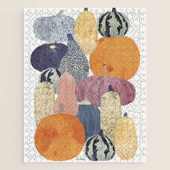 Pumpkin still life Jigsaw Puzzle Gallery Image 1