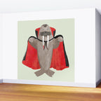 Vampire Walrus Wall Mural Gallery Image 2