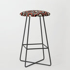 Sweethearts - red, black, and cream Stool Gallery Image 1