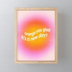 Orange You Glad? Mini Art Print Gallery Image 1