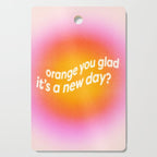Orange You Glad? Cutting Board Gallery Image 1