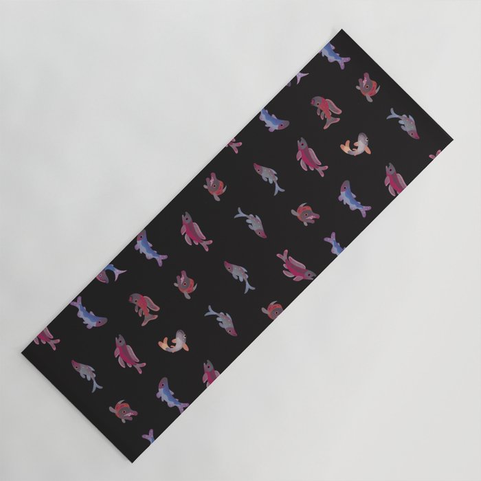 Salmon - dark Yoga Mat Gallery Image 1