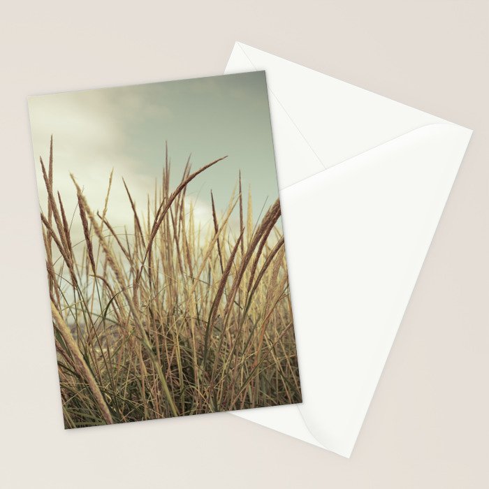 autumn dune grass Stationery Card Gallery Image 2