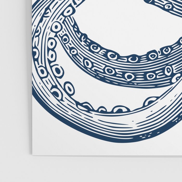 Octopus Navy Poster Gallery Image 3