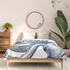 Octopus Navy Comforter Gallery Image 3