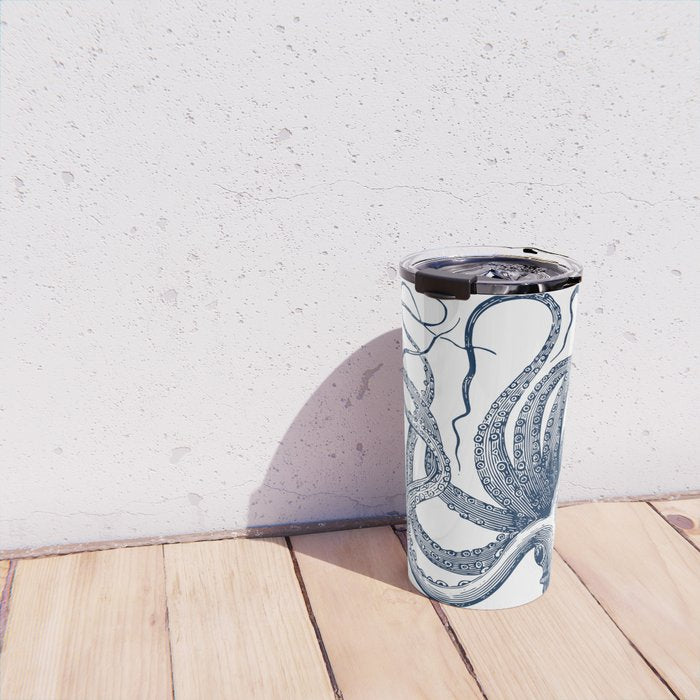 Octopus Navy Travel Mug Gallery Image 4