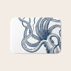 Octopus Navy Bath Mat Gallery Image 1