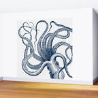 Octopus Navy Wall Mural Gallery Image 2
