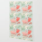 Pink Swans Wallpaper Gallery Image 2