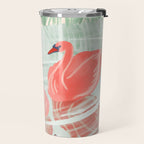 Pink Swans Travel Mug Gallery Image 2