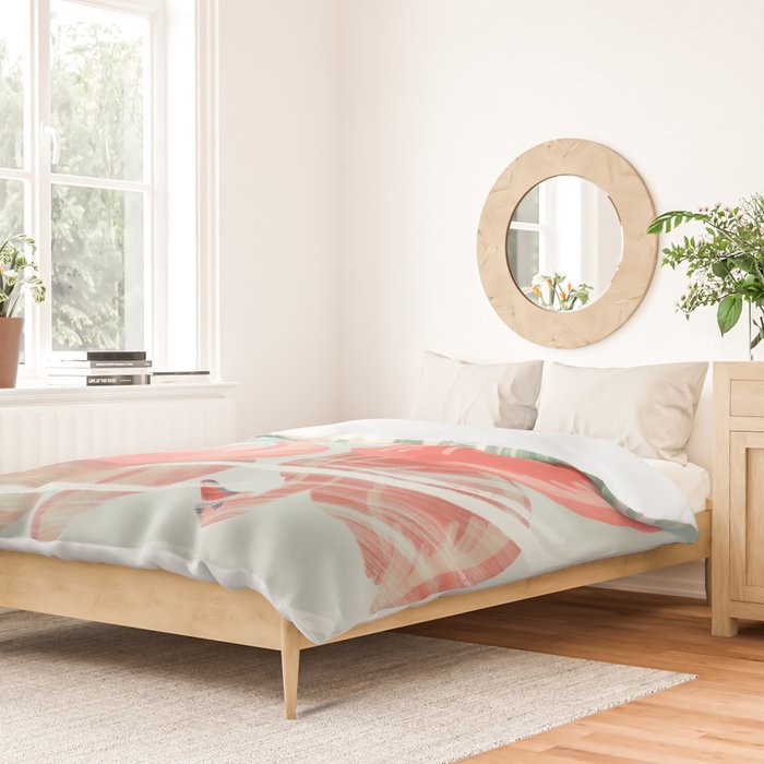 Pink Swans Duvet Cover Gallery Image 2