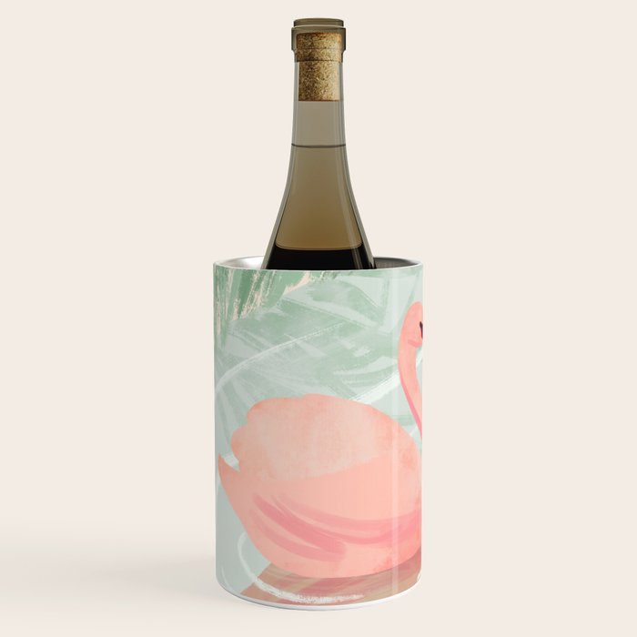 Pink Swans Wine Chiller Gallery Image 2