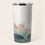 Thames Sunrise - London England Travel Photography Travel Mug Gallery Image 1