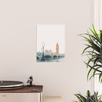 Thames Sunrise - London England Travel Photography Poster Gallery Image 2