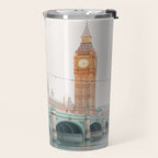 Thames Sunrise - London England Travel Photography Travel Mug Gallery Image 2