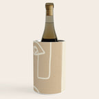 Abstract line art / Face 7 Wine Chiller Gallery Image 3