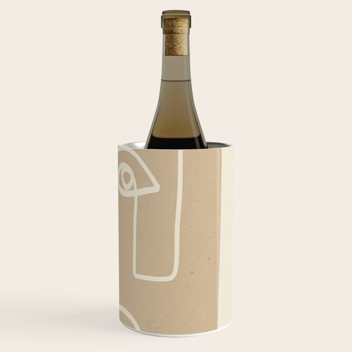 Abstract line art / Face 7 Wine Chiller Gallery Image 3