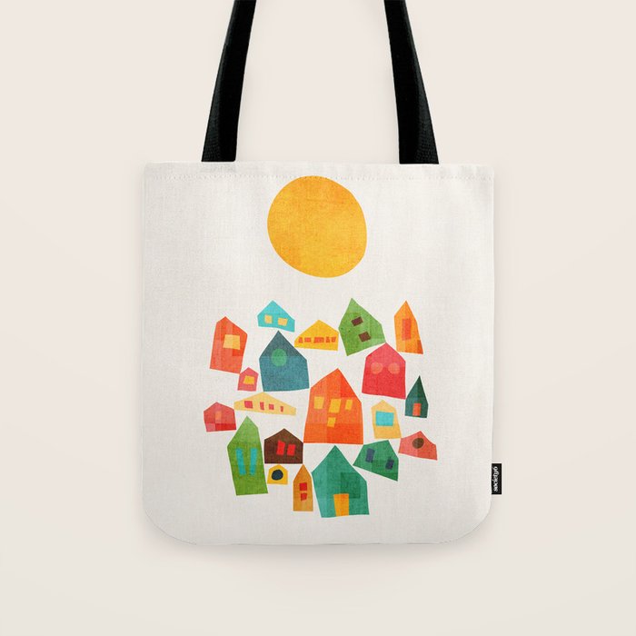 Looking at the same sun Tote Bag Gallery Image 1